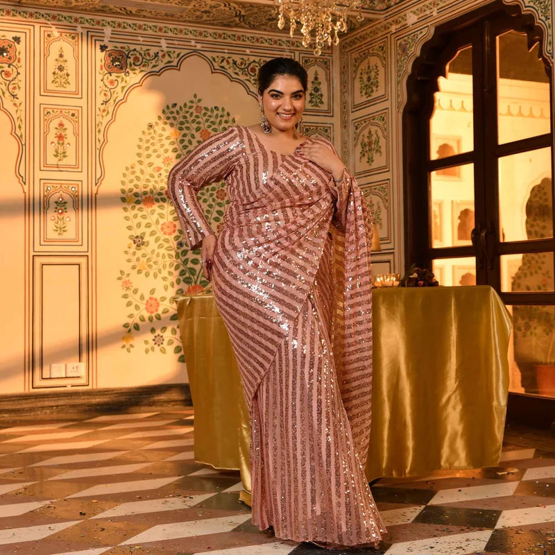 Peach-Saree-Ananya-SCL_9542