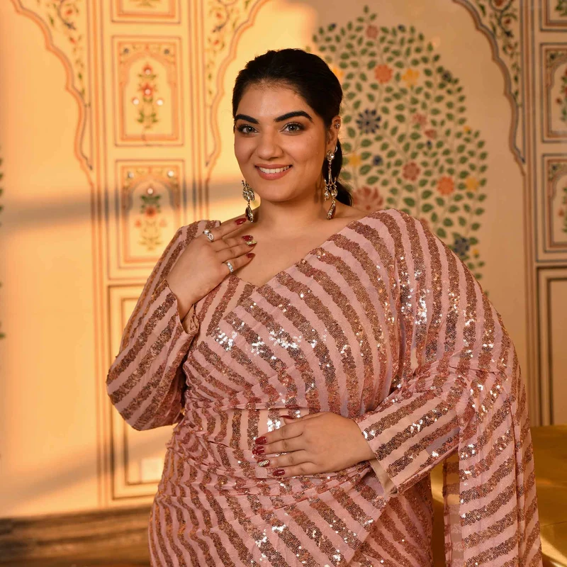 Peach-Saree-Ananya-SCL_9568